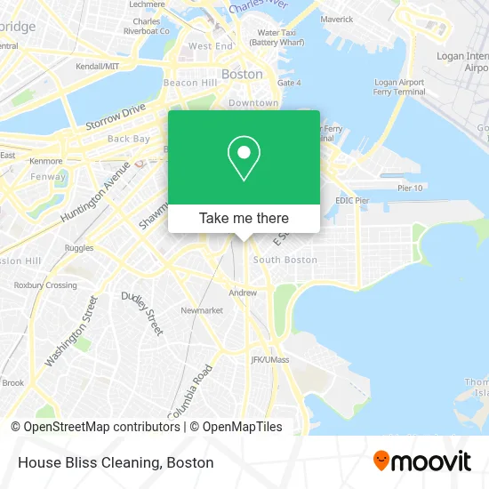 House Bliss Cleaning map
