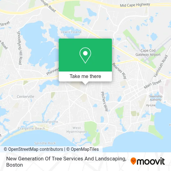 New Generation Of Tree Services And Landscaping map