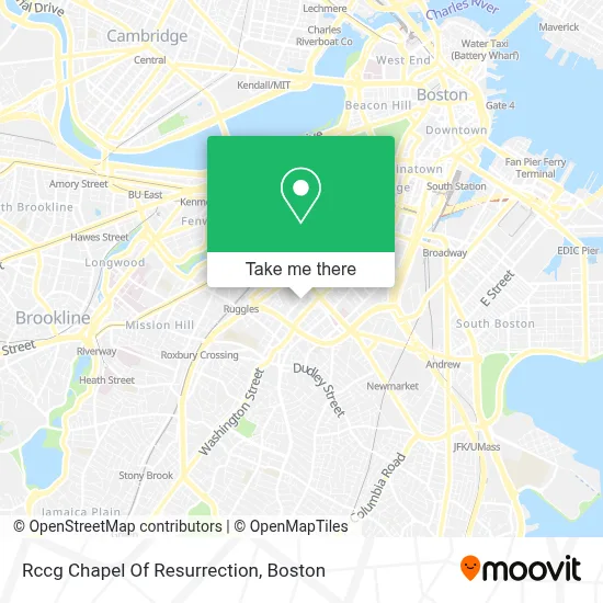 Rccg Chapel Of Resurrection map