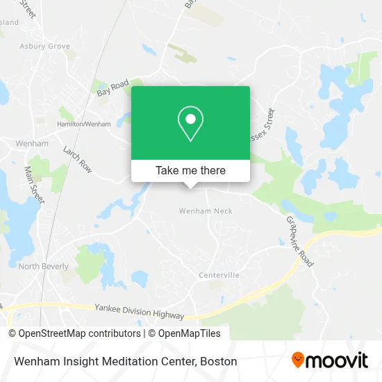 Wenham Insight Meditation Center map