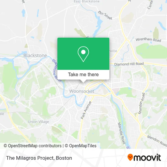 The Milagros Project map
