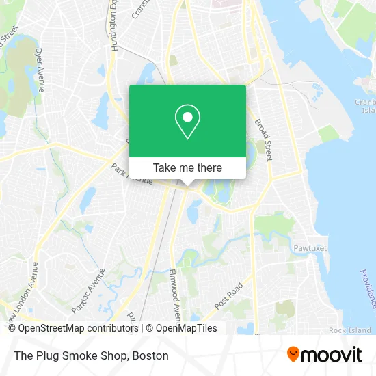 The Plug Smoke Shop map
