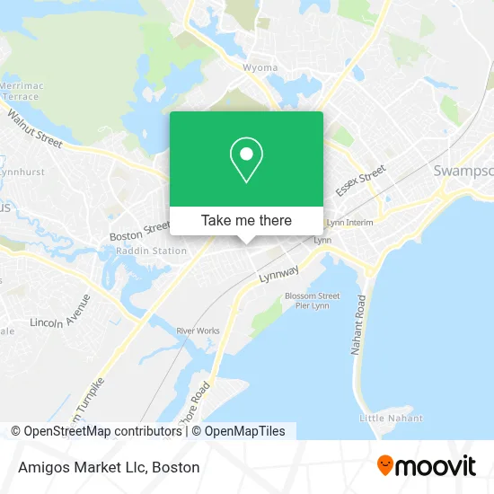 Amigos Market Llc map