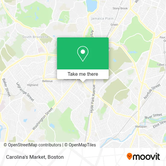 Carolina's Market map