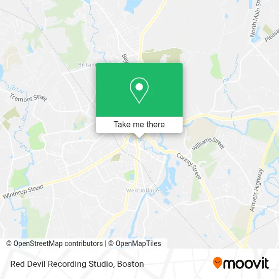 Red Devil Recording Studio map