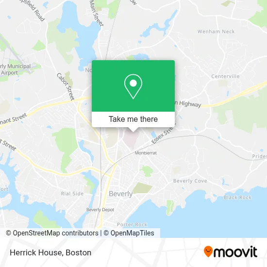 Herrick House map