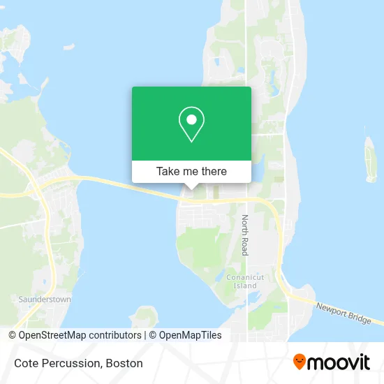 Cote Percussion map