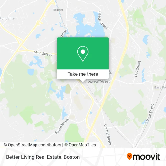 Better Living Real Estate map
