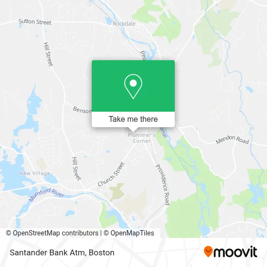Santander Bank Atm map