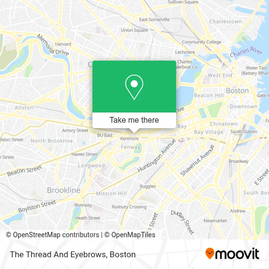 The Thread And Eyebrows map