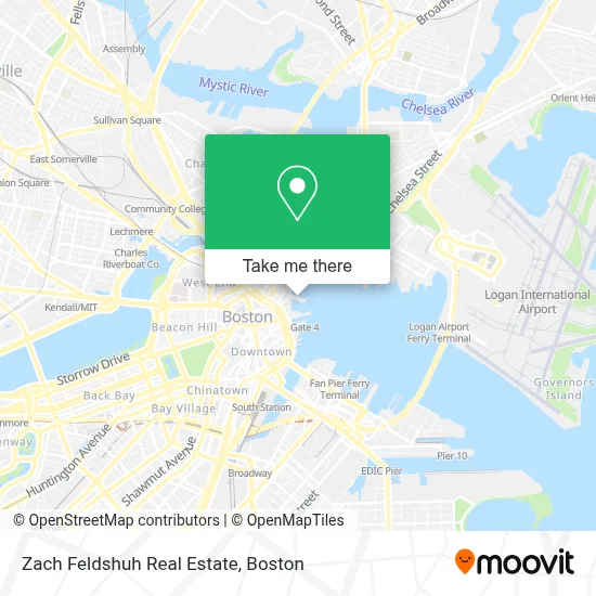 Zach Feldshuh Real Estate map