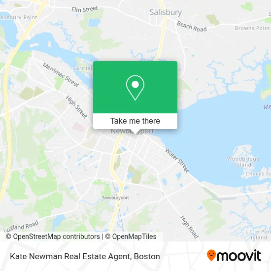 Kate Newman Real Estate Agent map