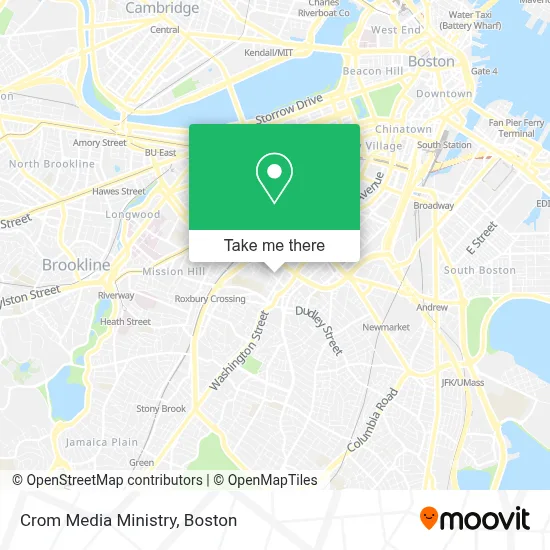 Crom Media Ministry map