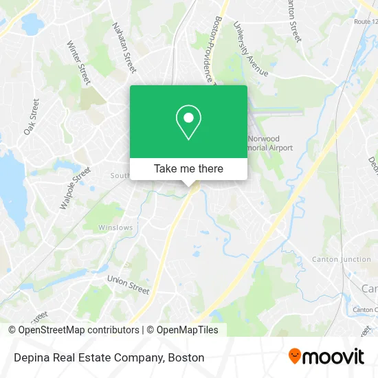 Depina Real Estate Company map
