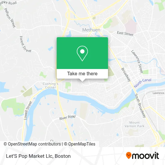 Let’S Pop Market Llc map
