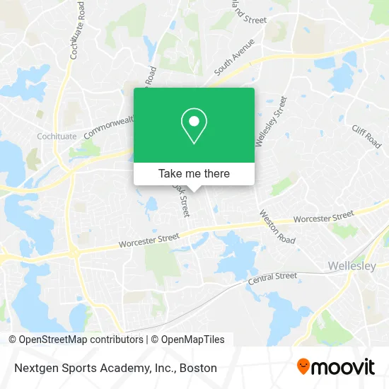 Nextgen Sports Academy, Inc. map