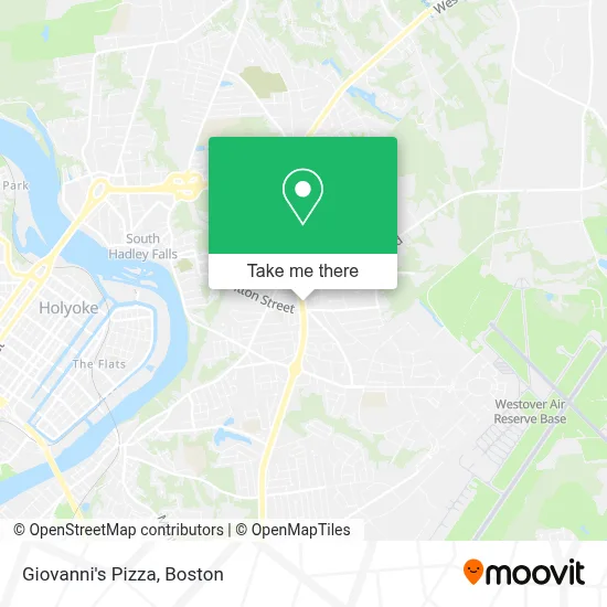 Giovanni's Pizza map