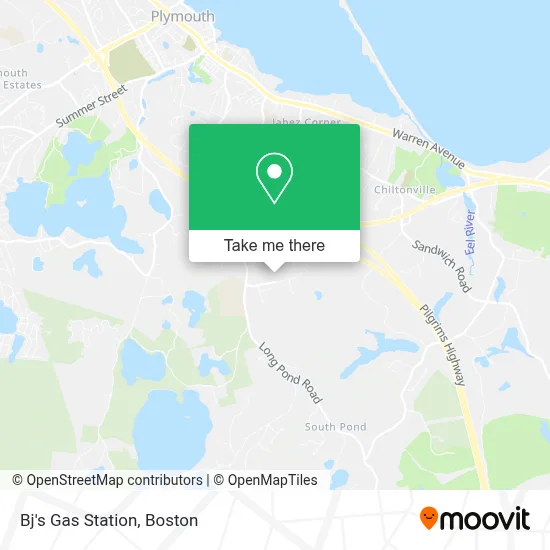 Bj's Gas Station map
