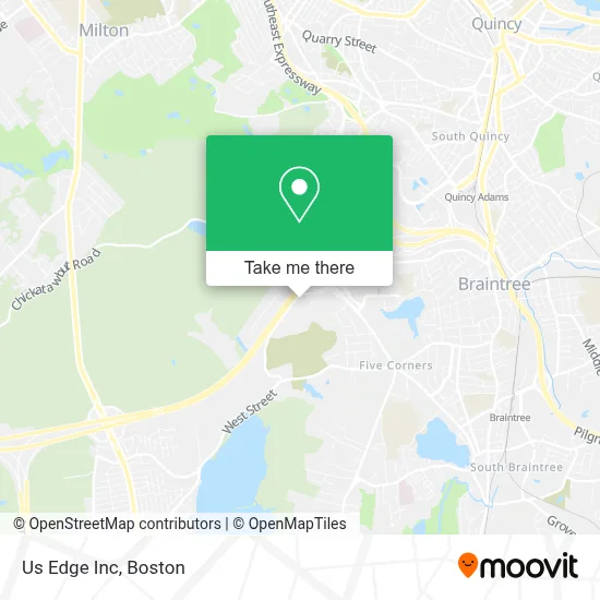 Us Edge Inc map