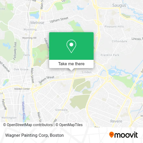 Wagner Painting Corp map