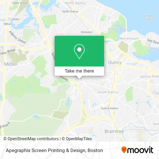 Apegraphix Screen Printing & Design map