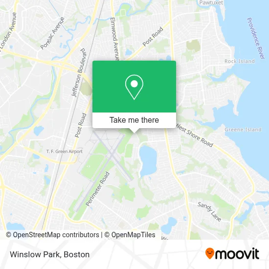 Winslow Park map