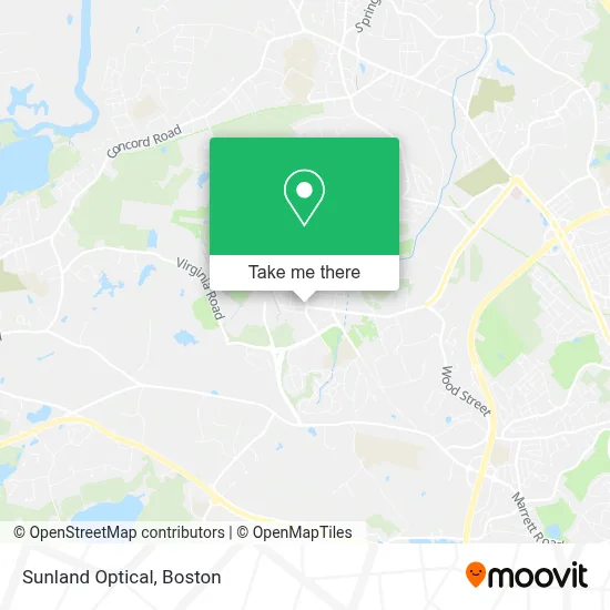 Sunland Optical map