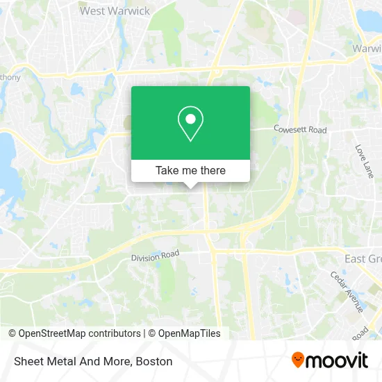 Sheet Metal And More map