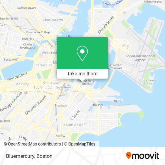 Bluemercury map