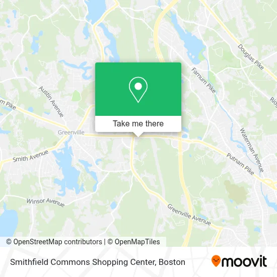 Smithfield Commons Shopping Center map