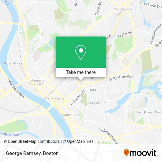 George Ramsey map