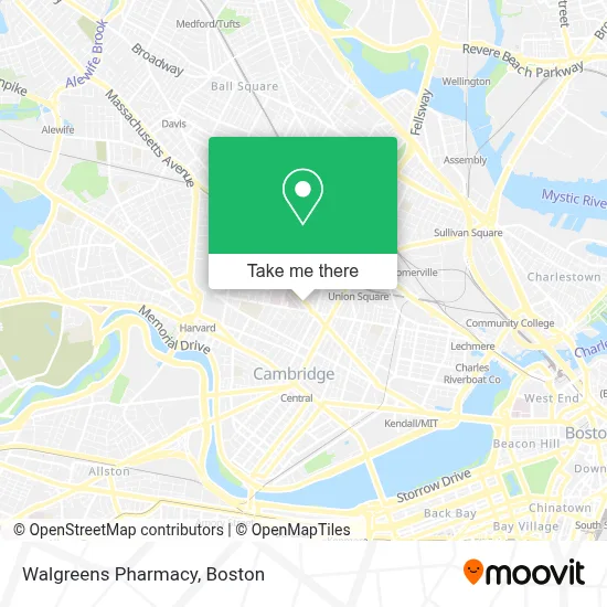 Walgreens Pharmacy map