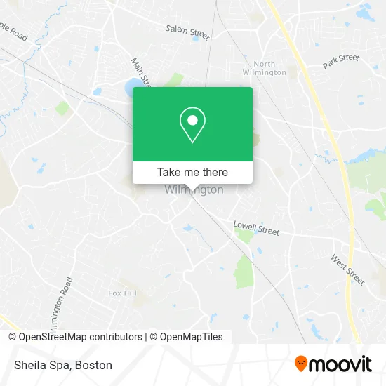 Sheila Spa map