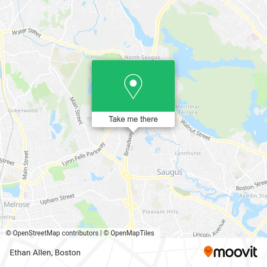 Ethan Allen map