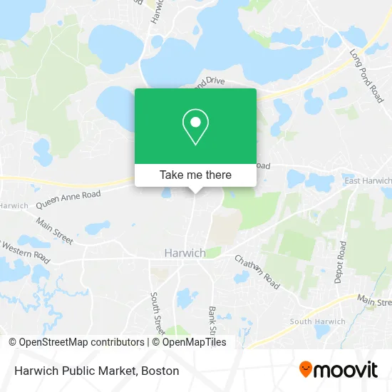 Harwich Public Market map