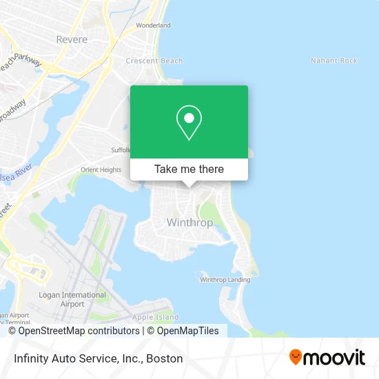 Infinity Auto Service, Inc. map