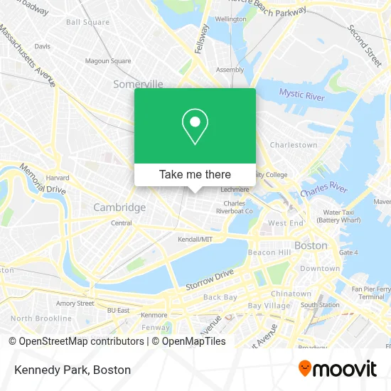 Kennedy Park map