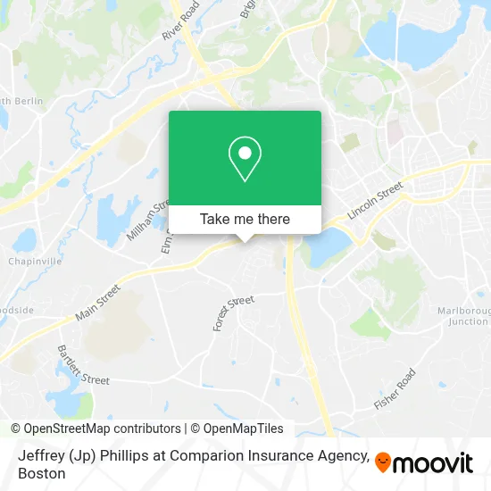 Jeffrey (Jp) Phillips at Comparion Insurance Agency map