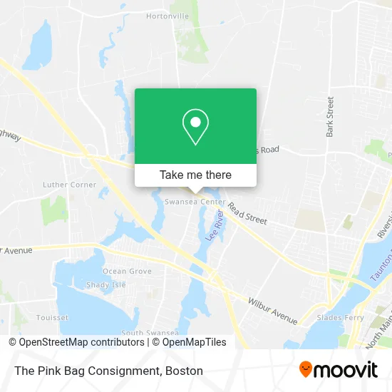 The Pink Bag Consignment map