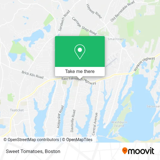 Sweet Tomatoes map