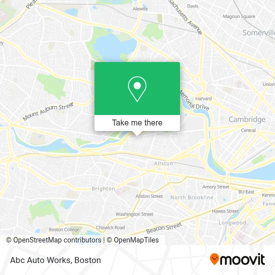 Abc Auto Works map