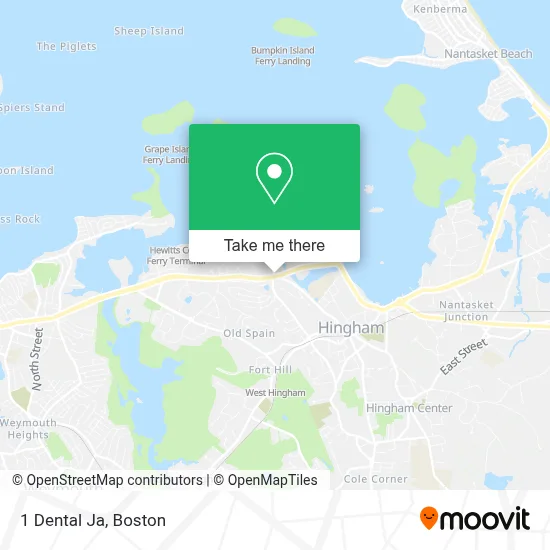 1 Dental Ja map