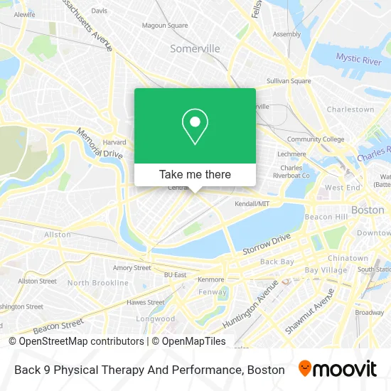 Back 9 Physical Therapy And Performance map