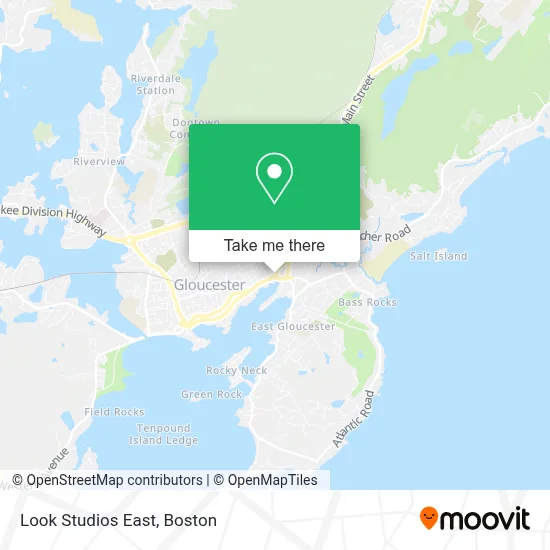 Look Studios East map