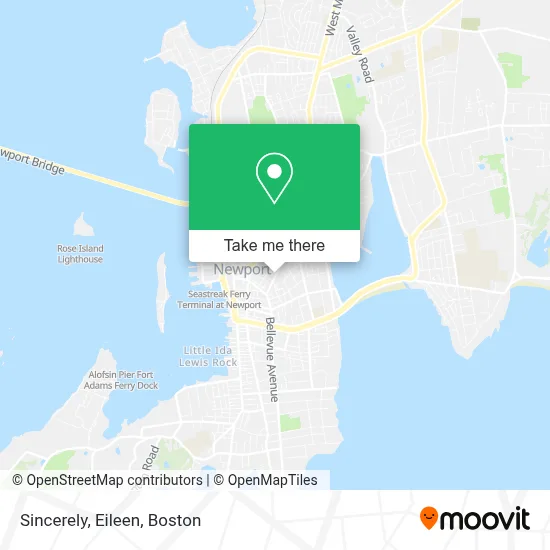 Sincerely, Eileen map