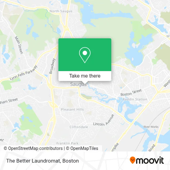 The Better Laundromat map
