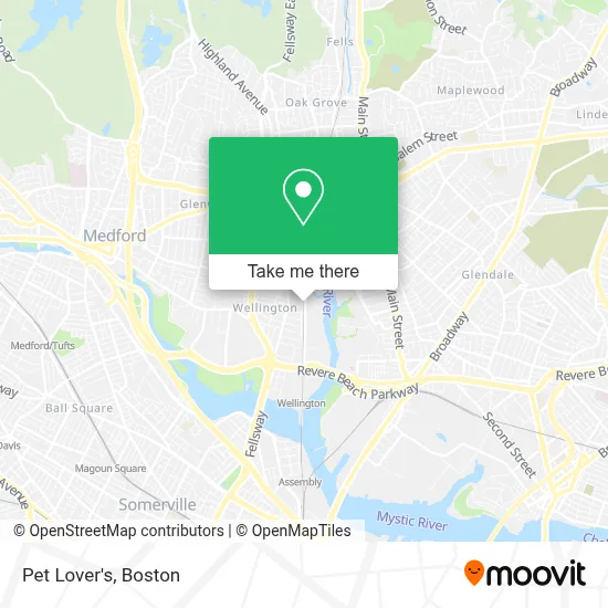 Pet Lover's map