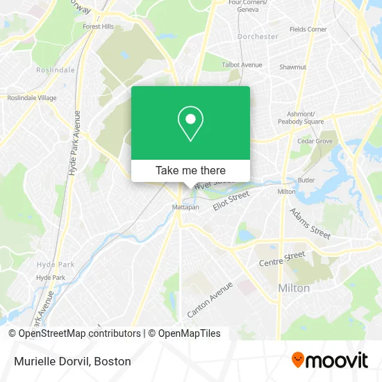 Murielle Dorvil map