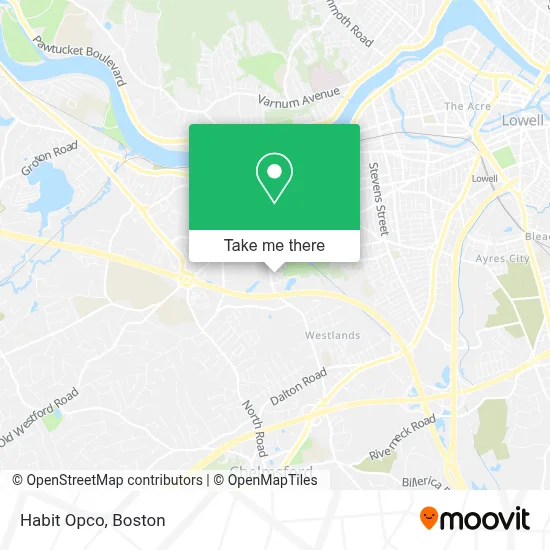 Habit Opco map