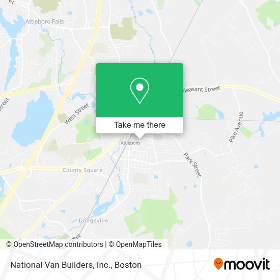 National Van Builders, Inc. map